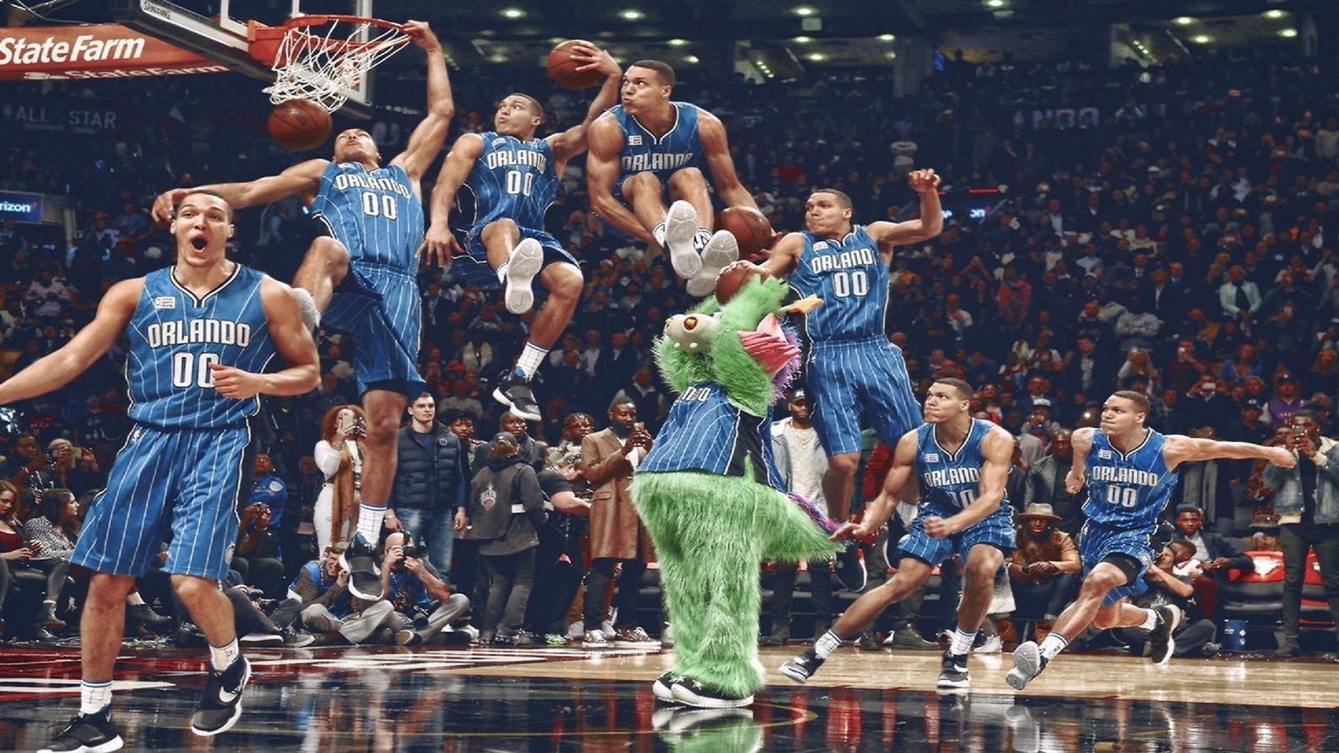 史上“最牛”篮下封盖：斯托亚科维奇在对阵勇士时完美封堵对手关键投篮！